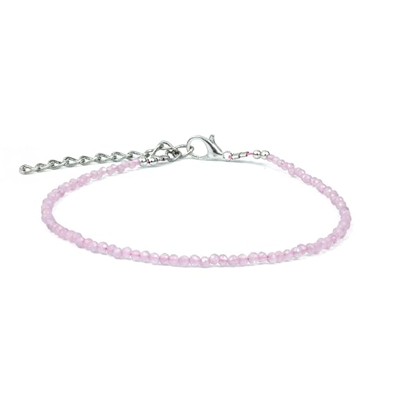 Rose Quartz Anklet