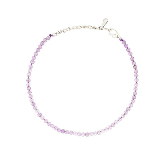 Amethyst Anklet