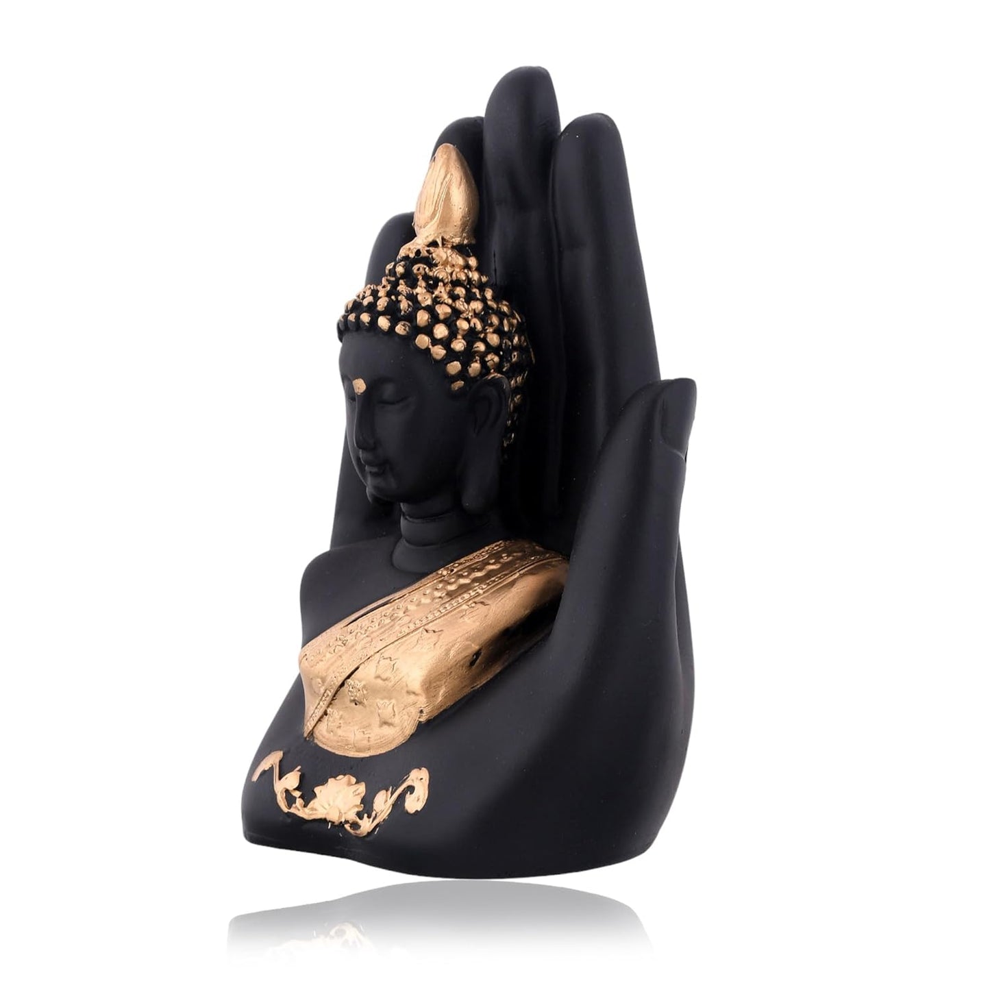 Fiber Palm Buddha Statue