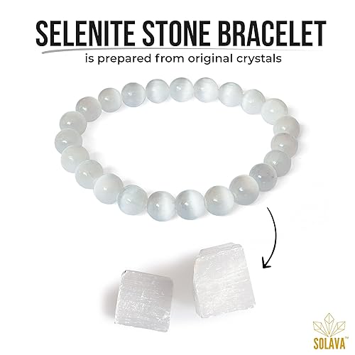 Selenite Bracelet (8 MM)