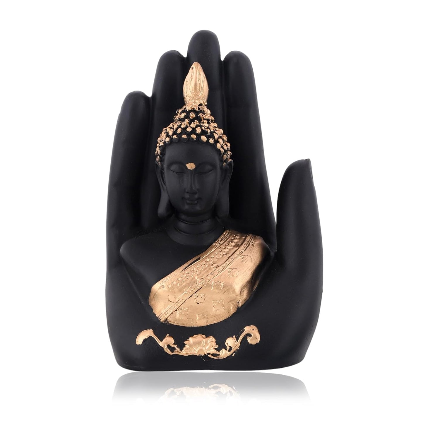 Fiber Palm Buddha Statue