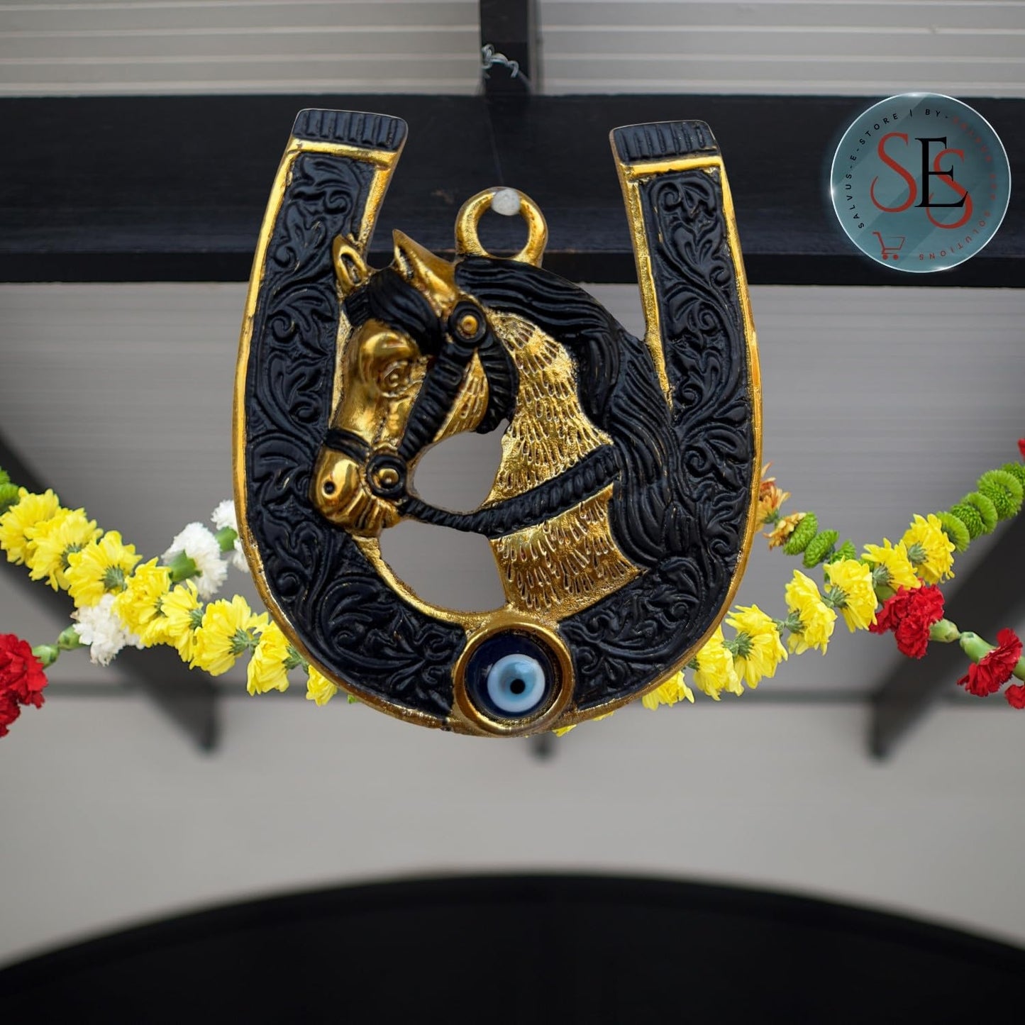 Ghode Ki Naal Nazar Battu with Evil Eye Charm