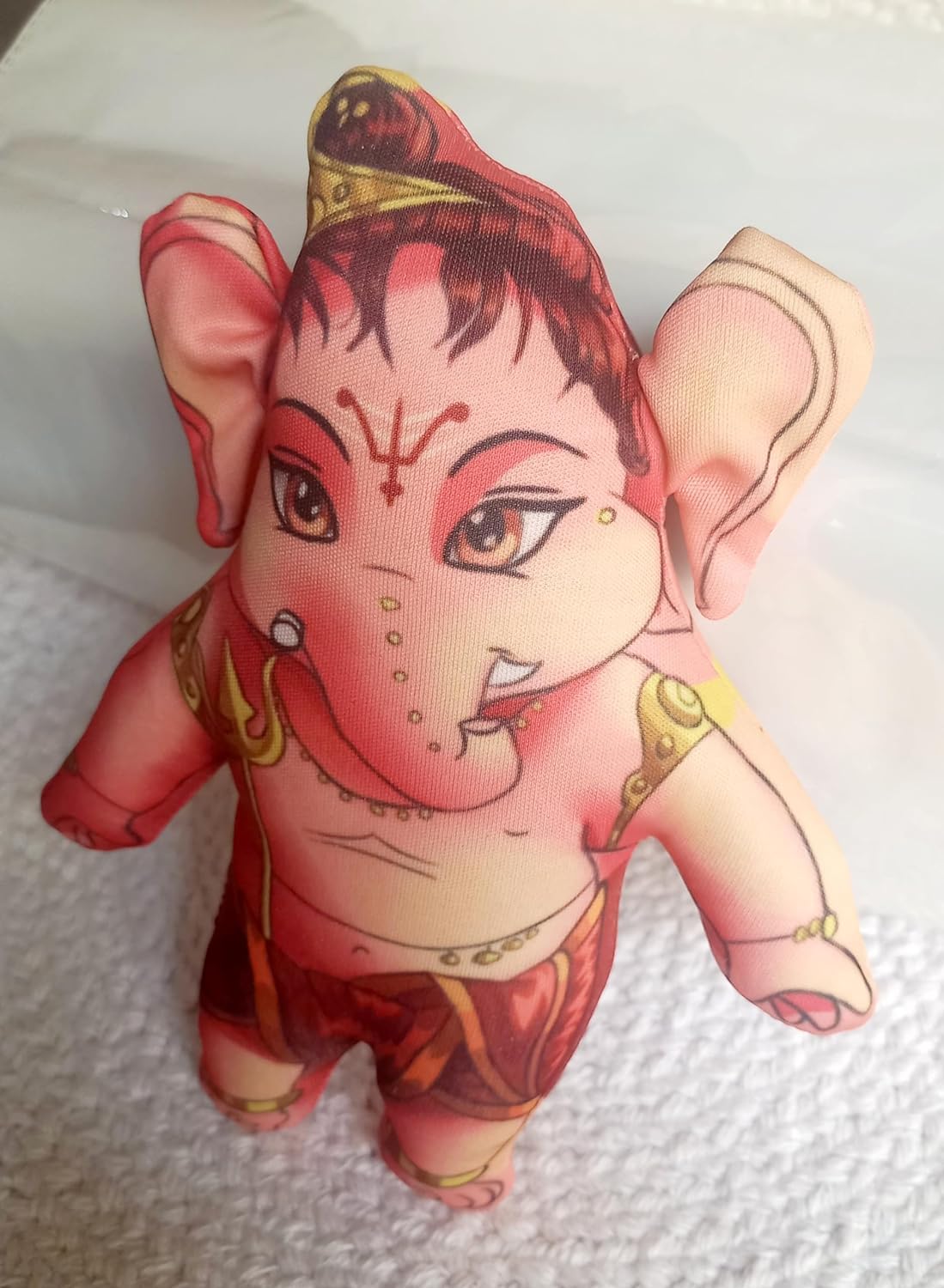 Soft and Plush Washable Bal Ganesh Toy for Kids (7 Inch)