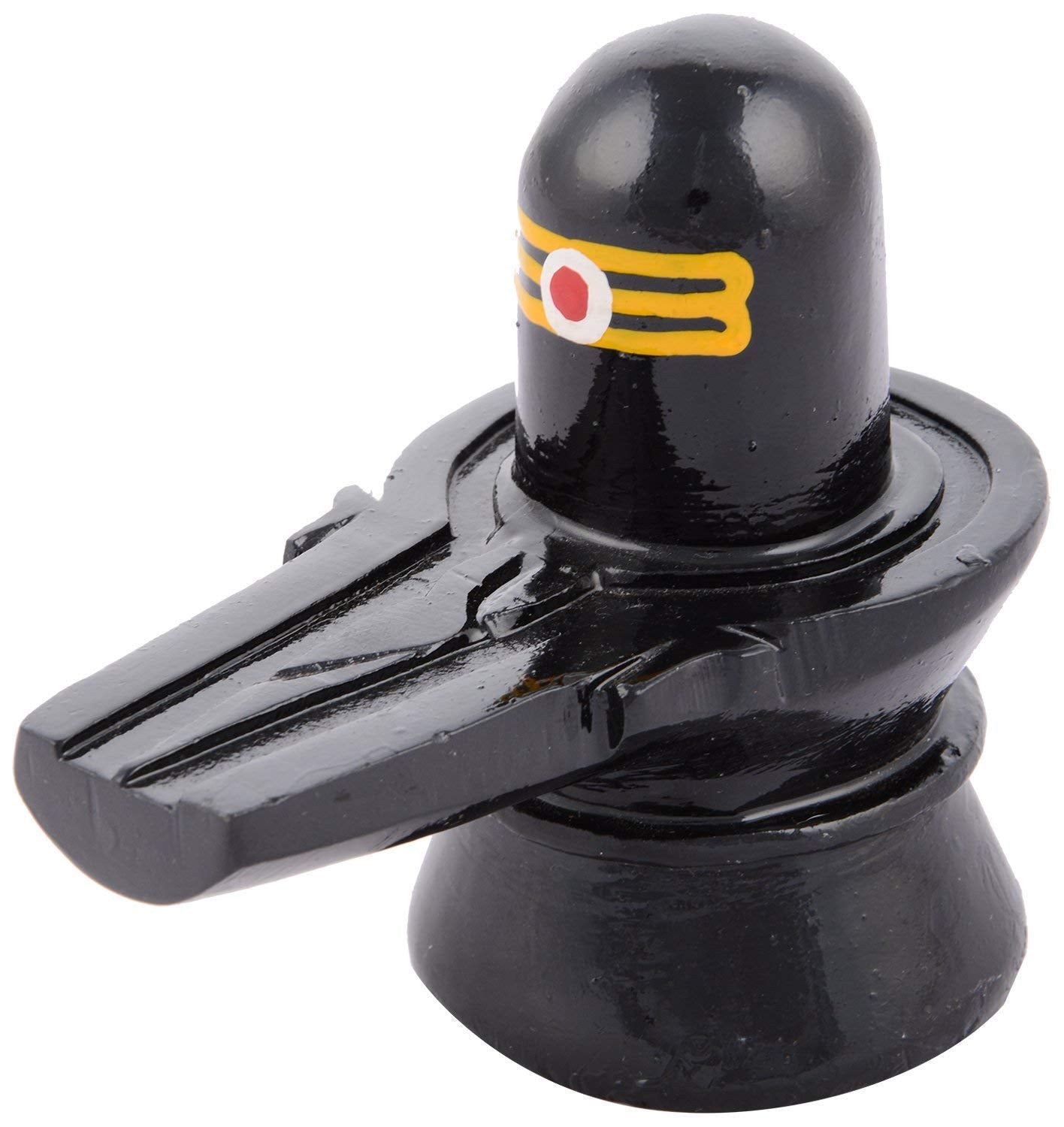 Black Stone Shivling and Nandi Made Of Stone