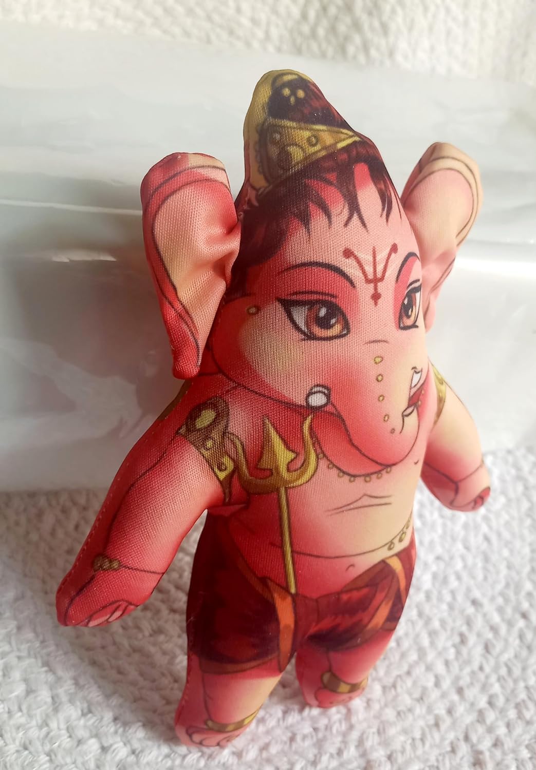 Soft and Plush Washable Bal Ganesh Toy for Kids (7 Inch)