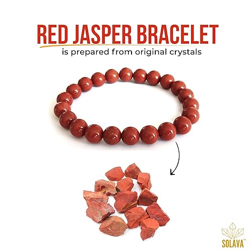 Red jasper Bracelet (8 MM)