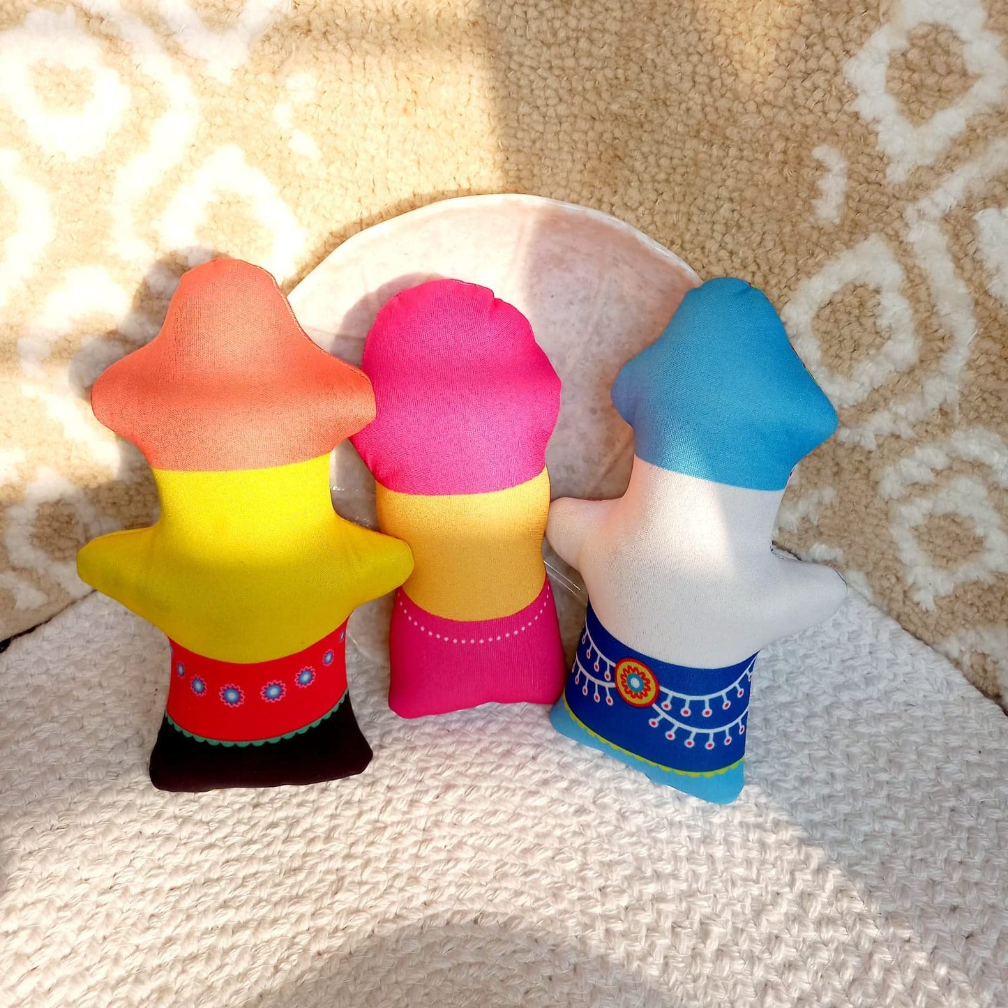 Jagannath Baldev Subhadra Soft Washable Toy Set