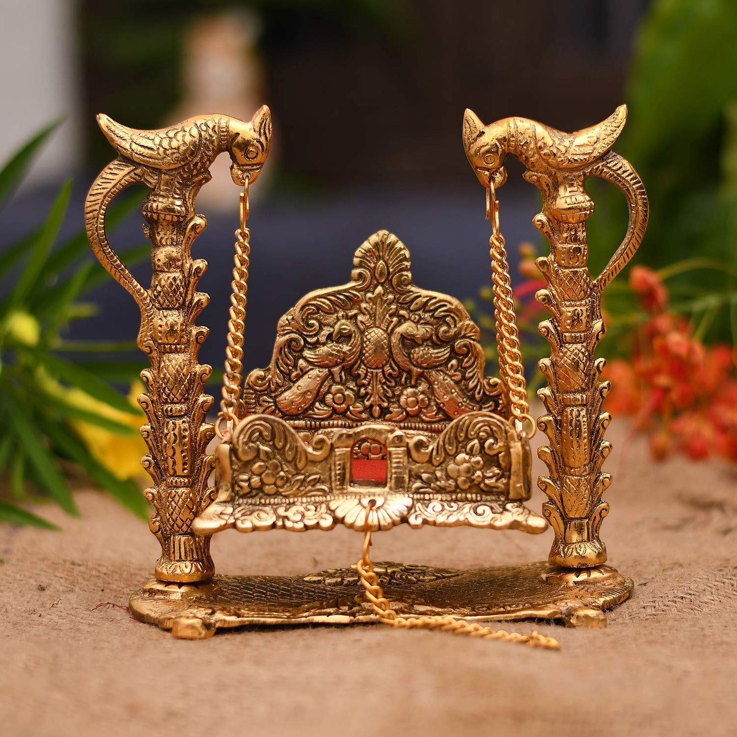 Laddu Gopal Jhula Metal Baal Gopal Ji Jhula