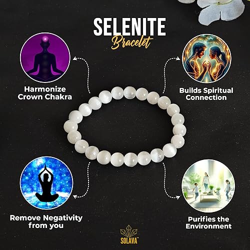 Selenite Bracelet (8 MM)