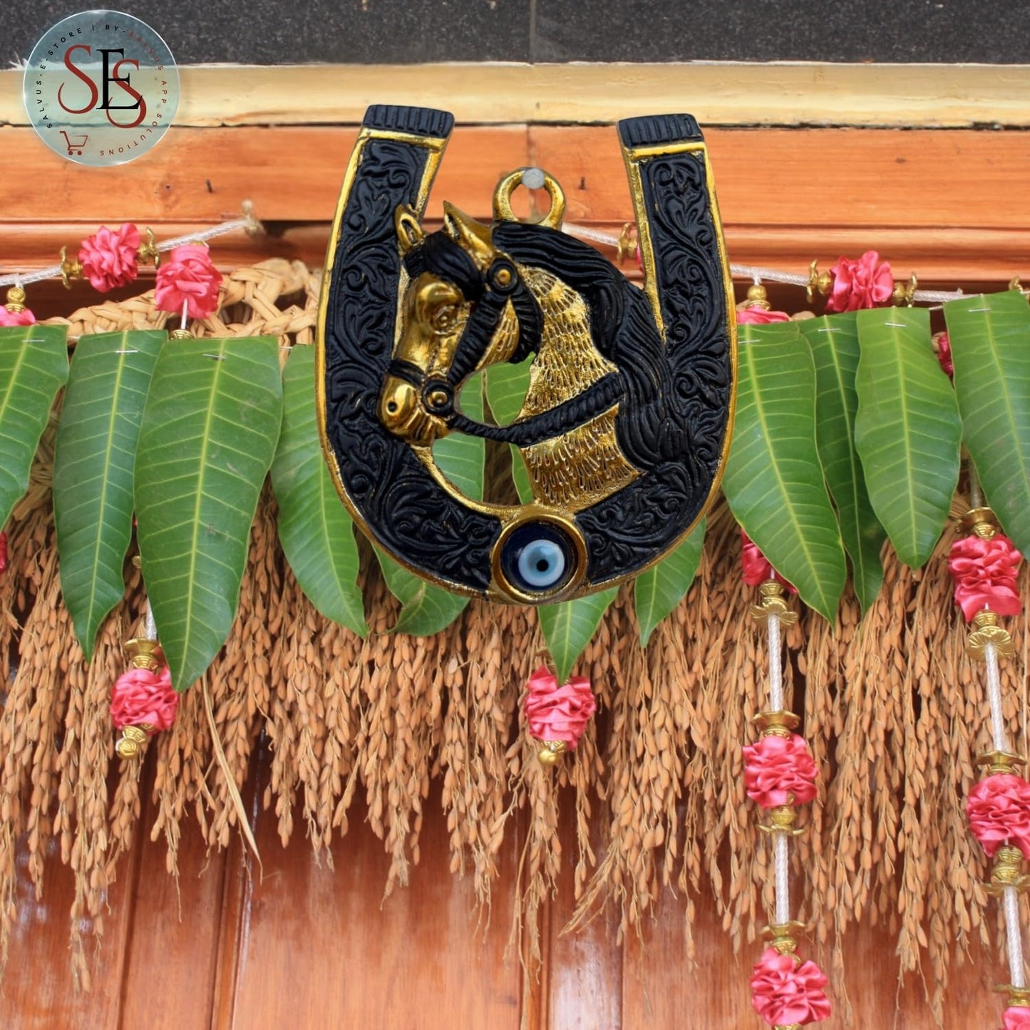 Ghode Ki Naal Nazar Battu with Evil Eye Charm