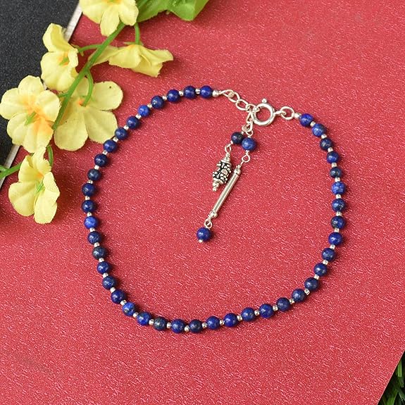Blue Lapis Lazuli Anklet
