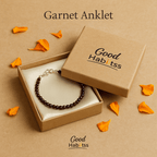 Garnet Anklet - GOOD HABITSS
