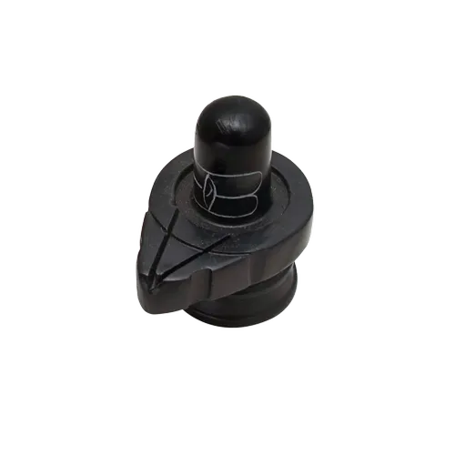 Black Stone Shivling and Nandi Made Of Stone