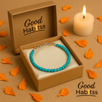 Turquoise Anklet - GOOD HABITSS