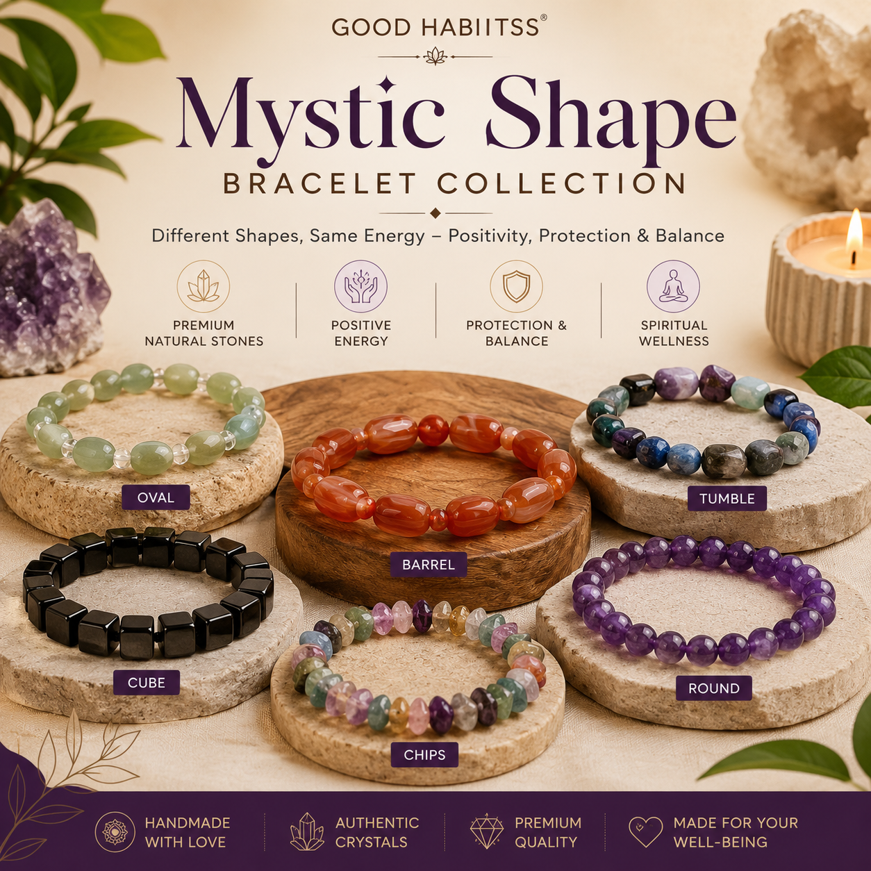 Mystic Shape Bracelet Collection