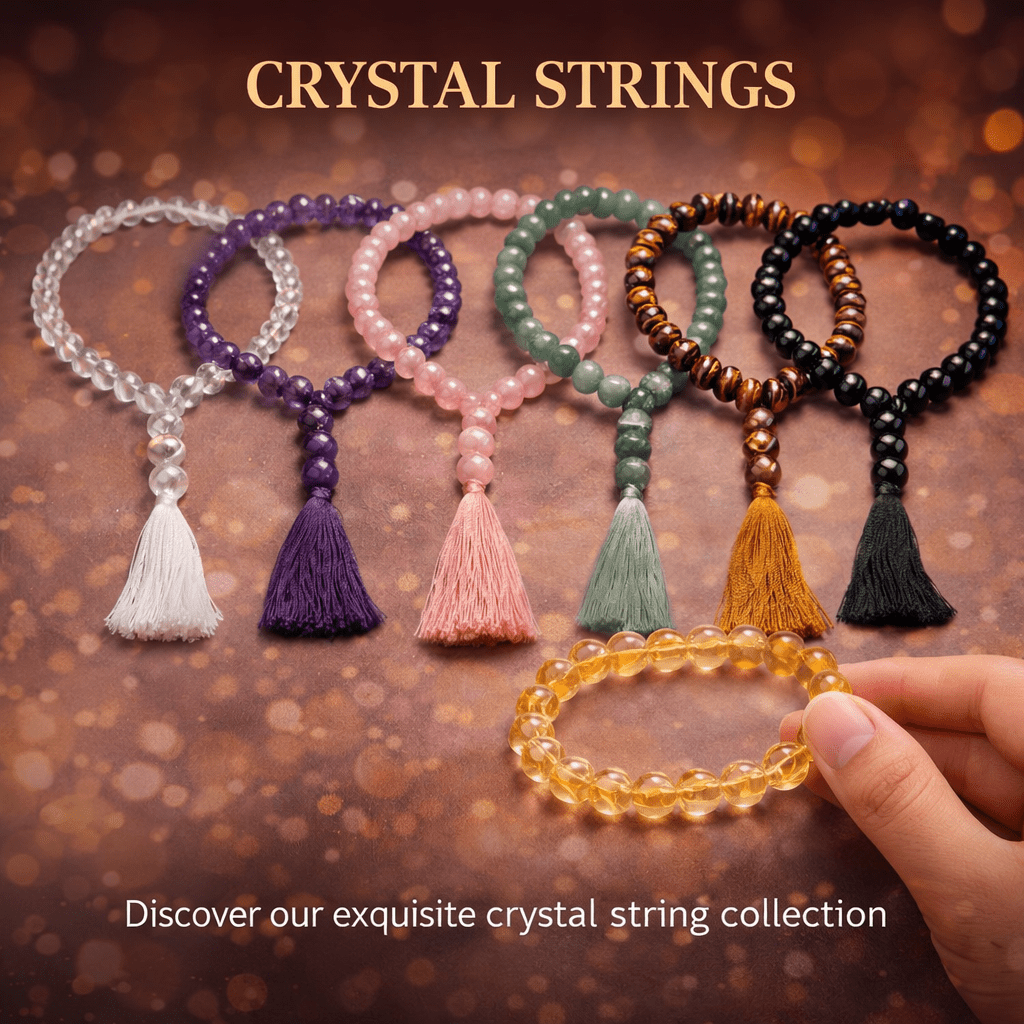 CRYSTAL BEADS STRING - GOOD HABITSS