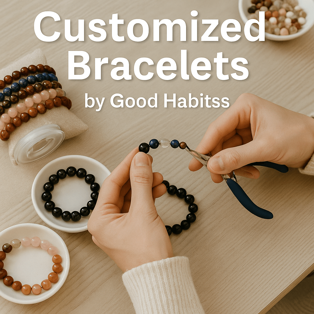 Customized Bracelets - GOOD HABITSS