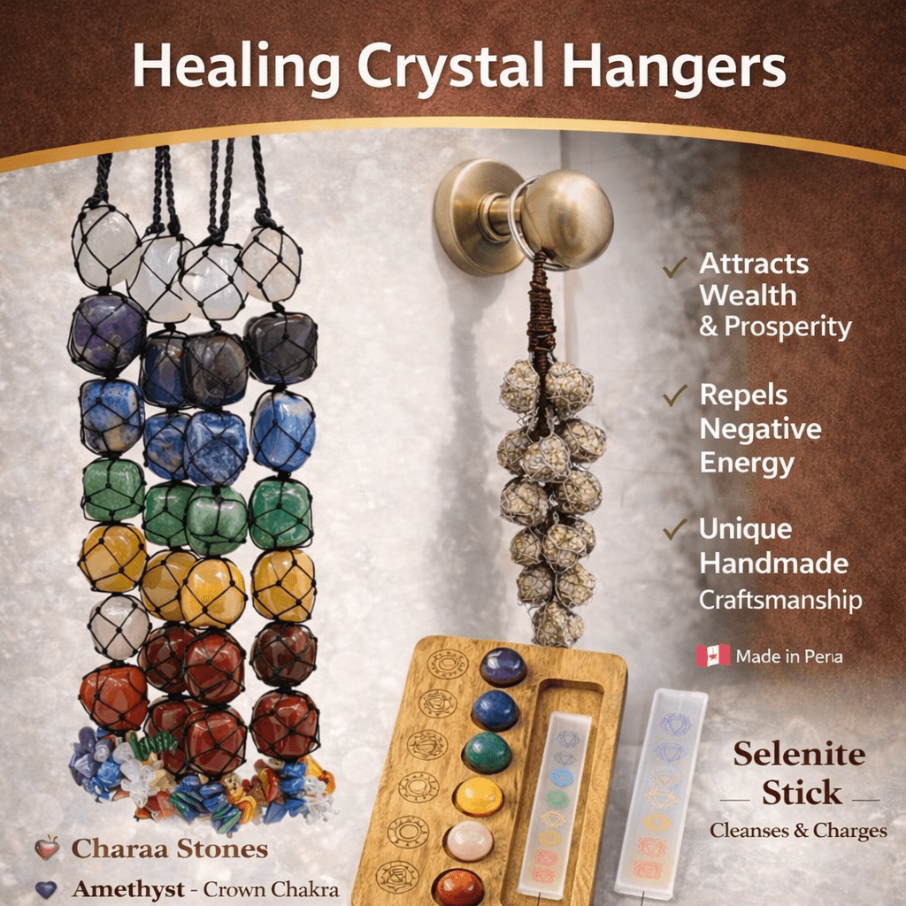 Healing Crystal Hangers - GOOD HABITSS
