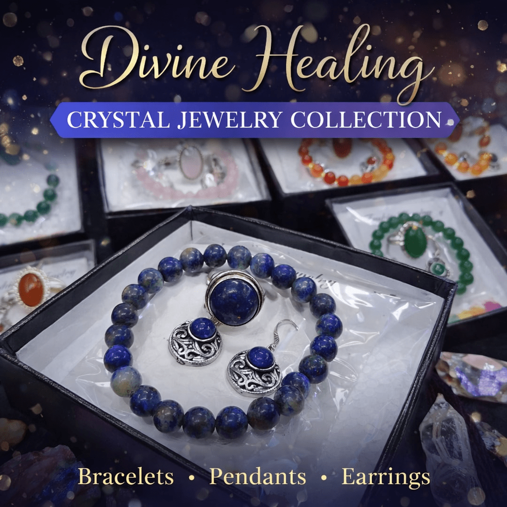 Healing Crystal Jewelry Sets - GOOD HABITSS