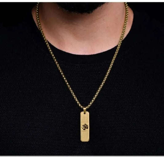 Om chain pendant