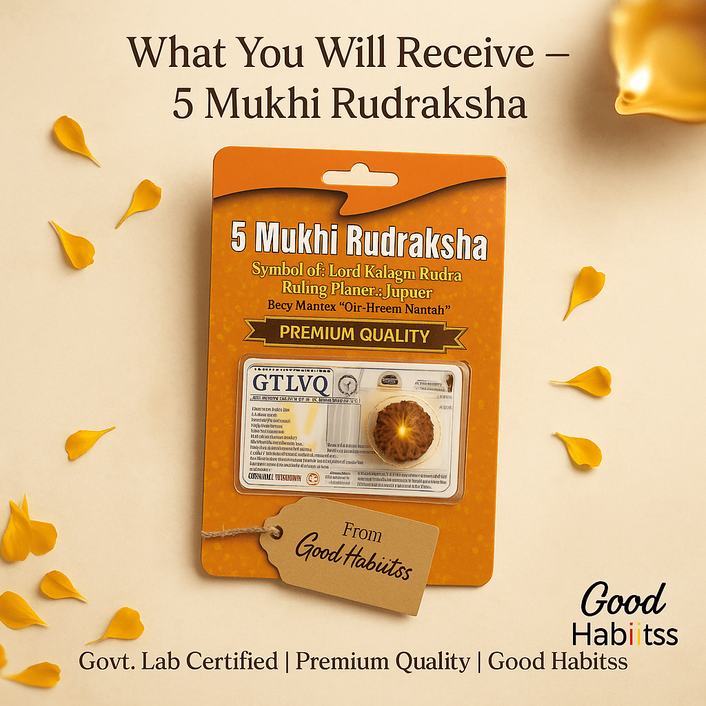 2 to 10 Mukhi Nepali Rudraksha – Certified Spiritual Power Beads - GOOD HABITSS