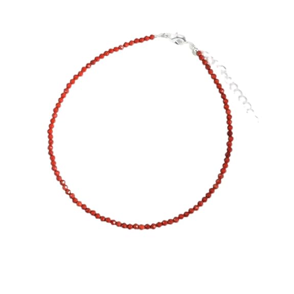 Red Jasper Anklet