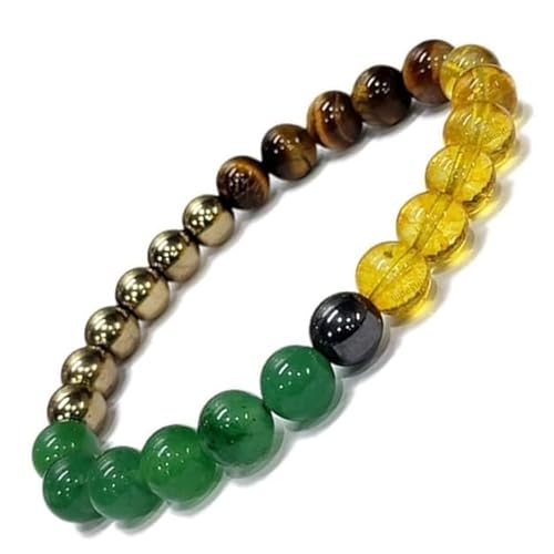 Money Magnetic Crystal Bracelet Stone Beads 8mm