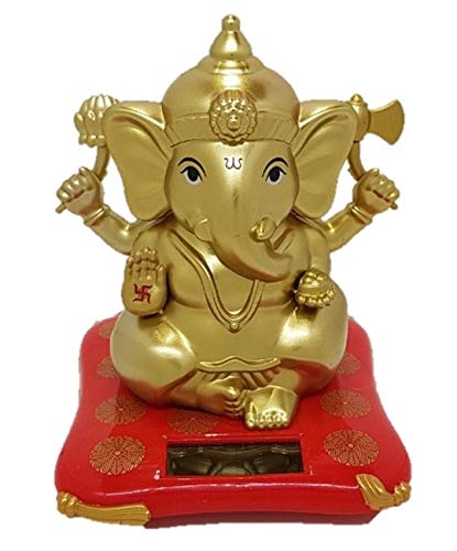 Solar dancing Ganesha Statue for Car, Home and Office