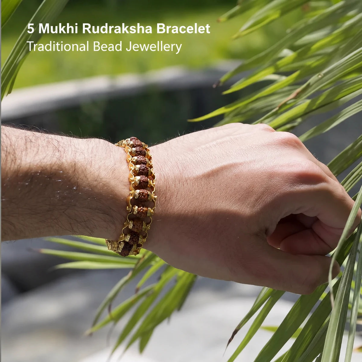5-Face Seed Bracelet – Traditional Bead Jewellery — product details