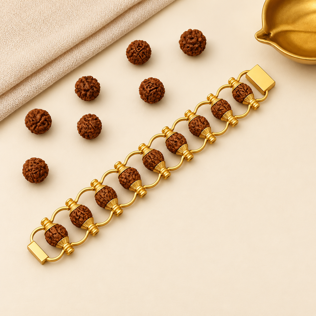 5-Face Seed Bracelet – Traditional Bead Jewellery — product detail