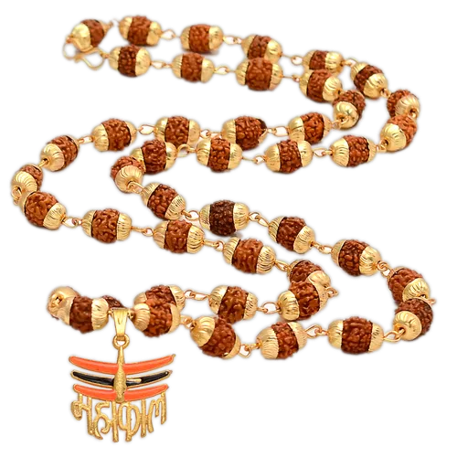 5 Mukhi Rudraksha Mala - GOOD HABITSS
