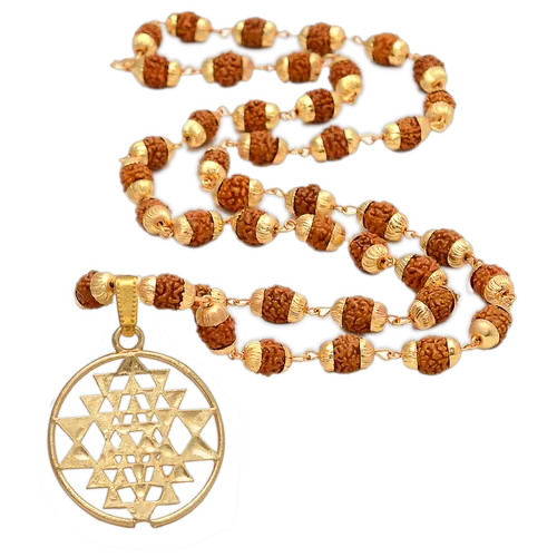 5 Mukhi Rudraksha Mala - GOOD HABITSS