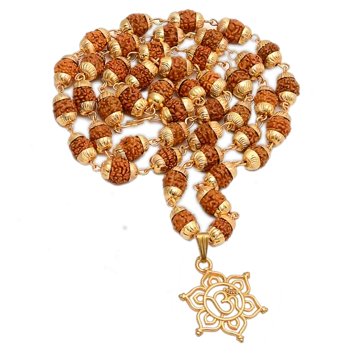 5 Mukhi Rudraksha Mala - GOOD HABITSS