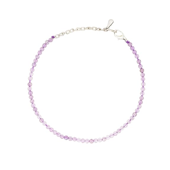 Amethyst Anklet