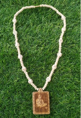 Good Habitss Bageshwar Dham Tulasi kanthi Mala with Hanumanji Locket