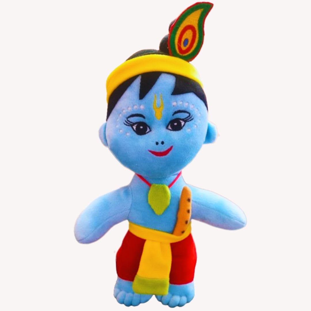 Baby Lord Krishna Soft Toys for Kids 14 INCH