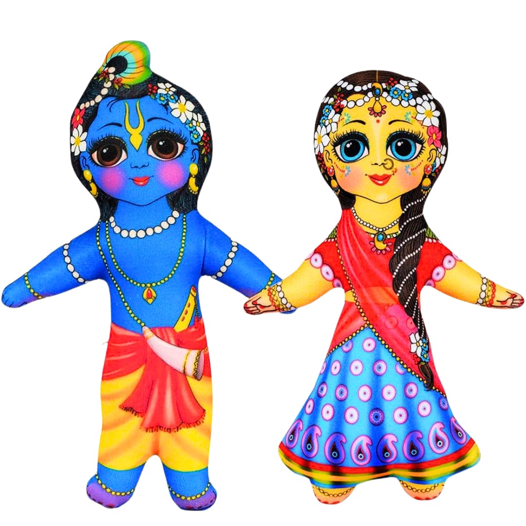 Radha Krishna | God Miniature Doll Sets