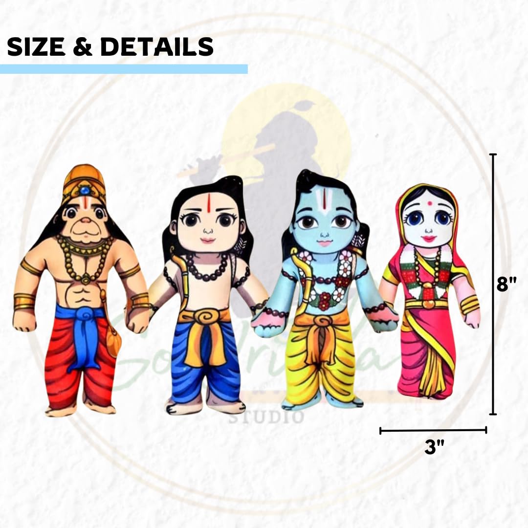Ramdarbar Soft Toys Doll Set