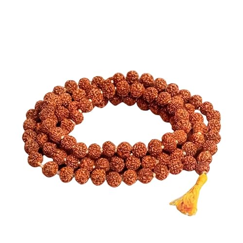 5 Mukhi Rudraksha Mala 10mm