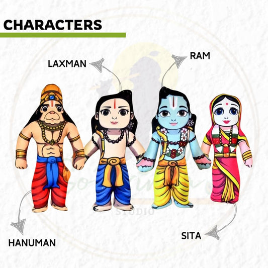 Ramdarbar Soft Toys Doll Set