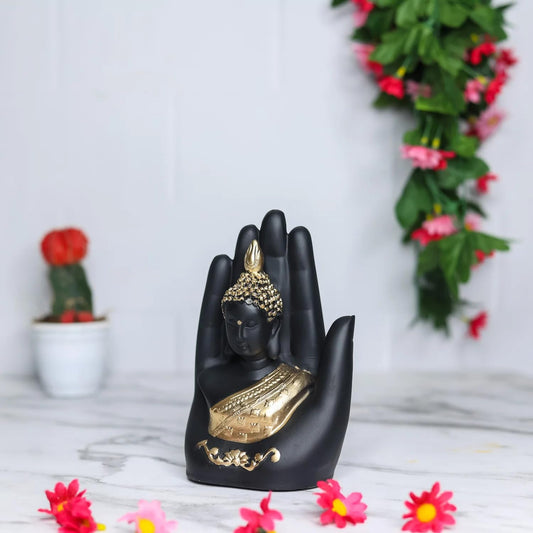 Fiber Palm Buddha Statue