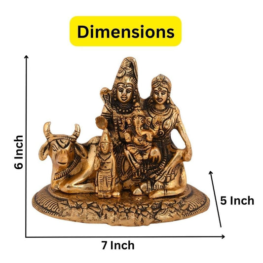 Shiva Family Statue