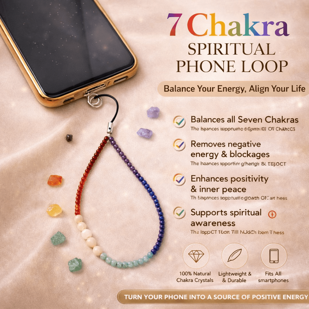 7 Chakra Spiritual Phone Loop - GOOD HABITSS