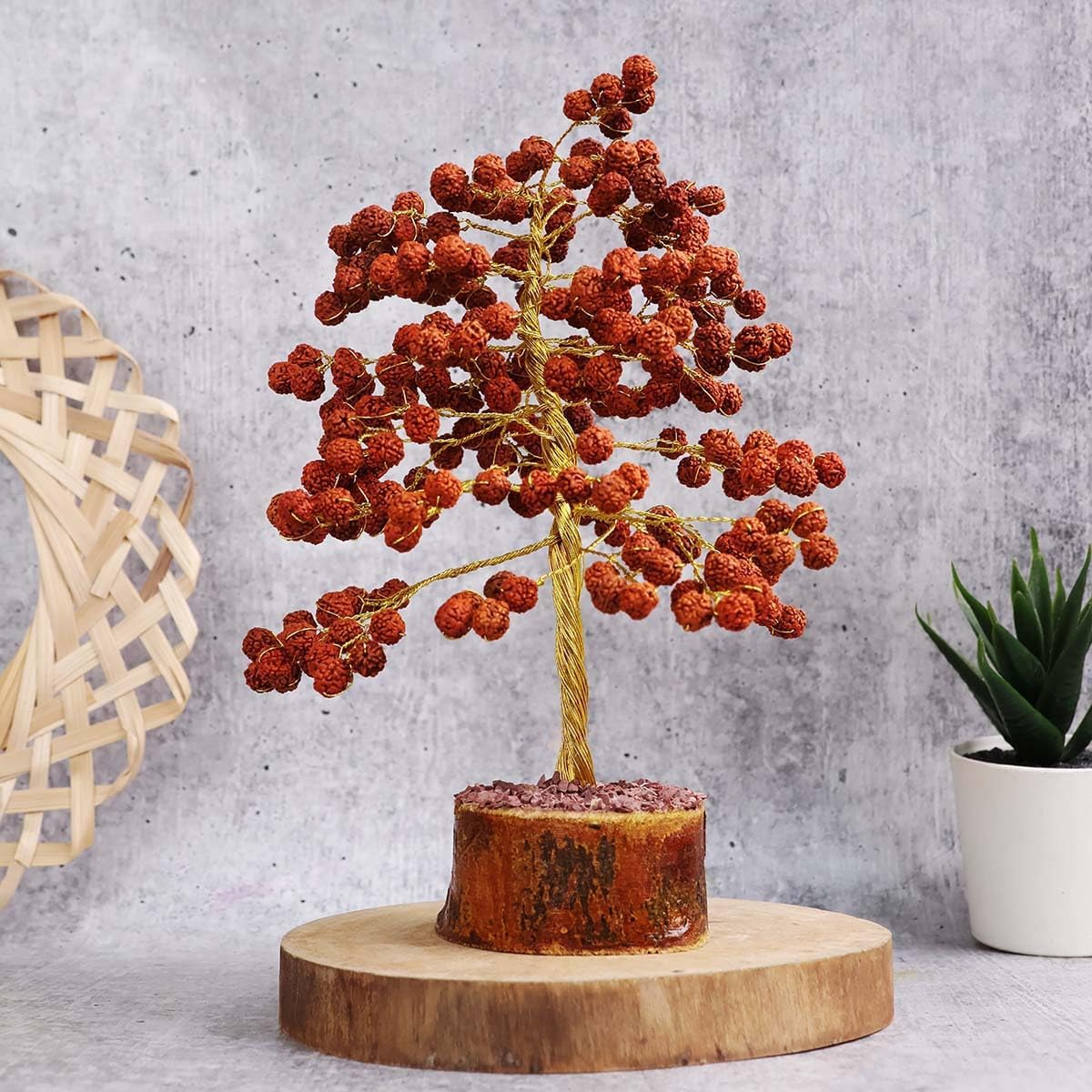 100 Beads Rudraksha Tree