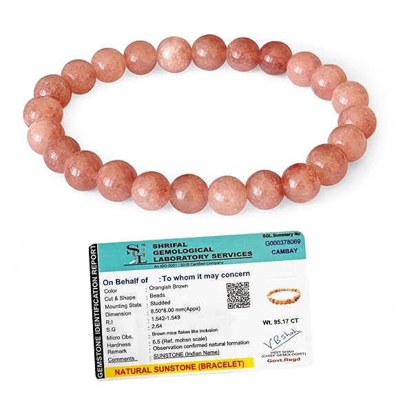 Sunstone Healing Bracelet (8 MM)