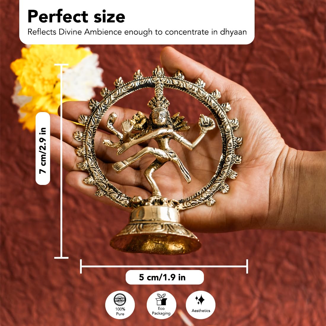 Brass Nataraja Statue