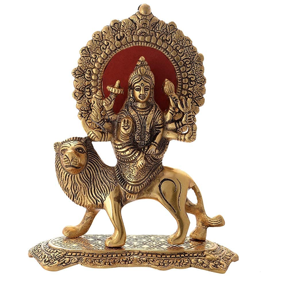 Aluminum Maa Durga Statue