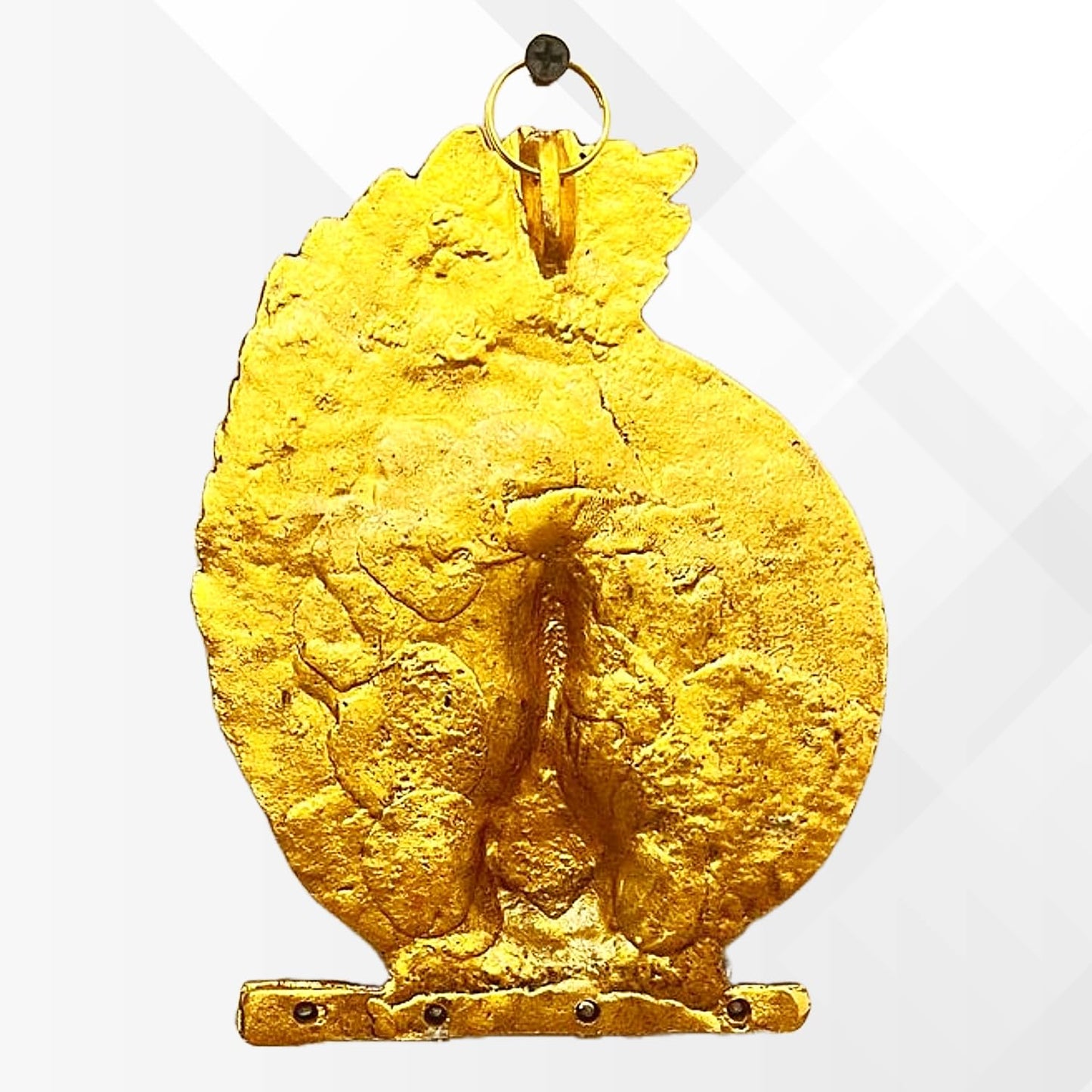 Metal Ganesh Wall Hanging with Key Holder