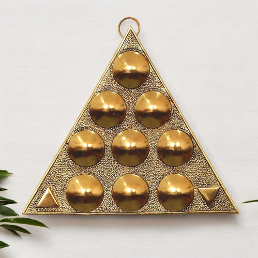 Sampoorna Navgraha Triangle Yantra for Vastu Dosh