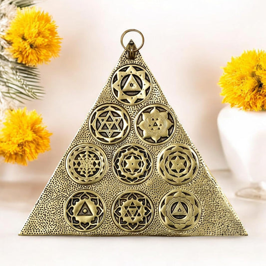 Sampoorna Navgraha Triangle Yantra for Vastu Dosh